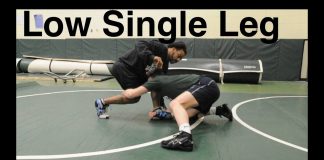 Low Single Leg Takedown Technique Low single leg takedown technique